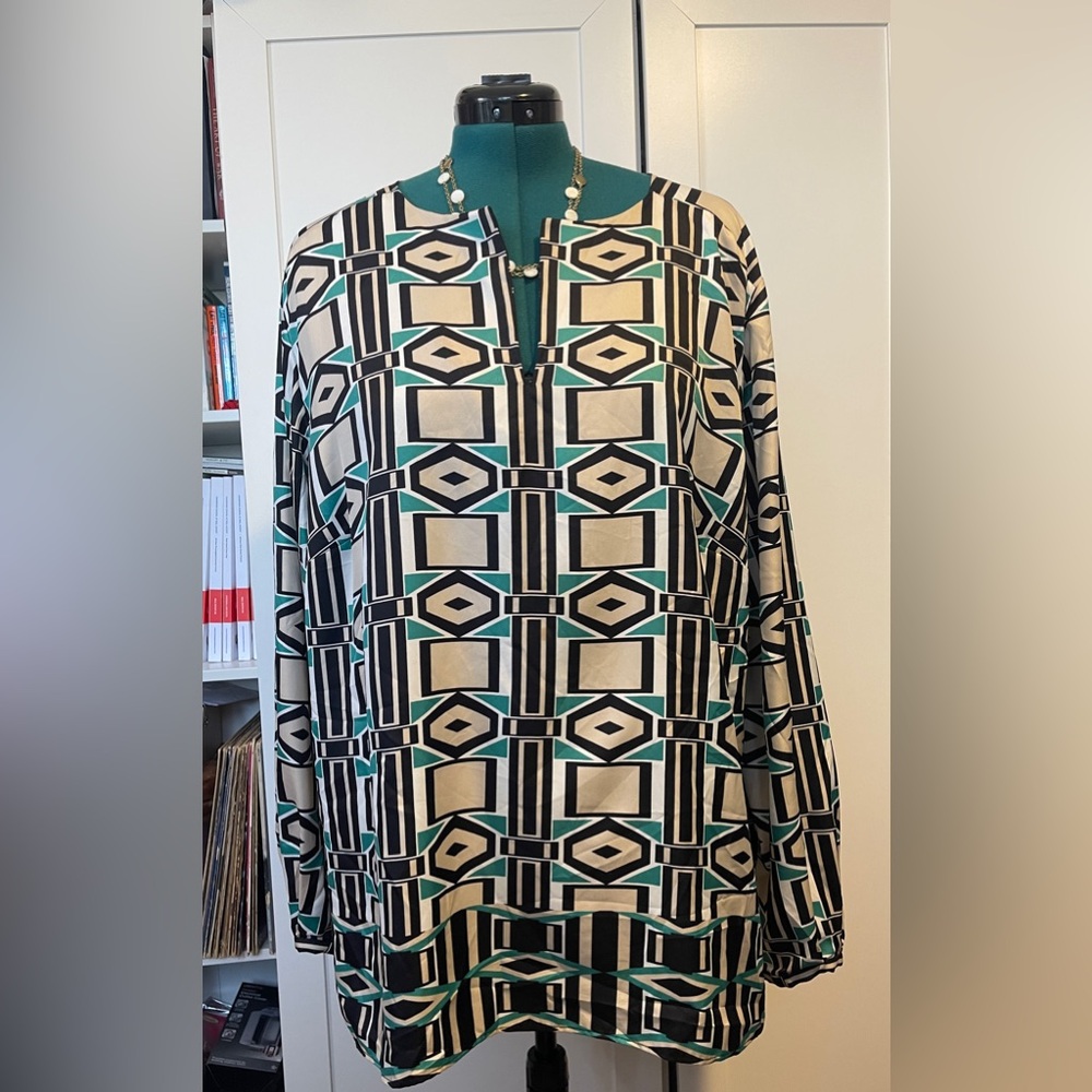 Plus Size Jones New York Tunic Top Size 24W